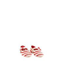 Load image into Gallery viewer, VERONA CROCHET | SCARLET/IVORY
