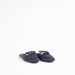 ELAINE | NAVY SATIN