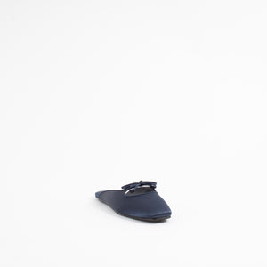 ELAINE | NAVY SATIN