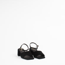 Load image into Gallery viewer, MARY | BLACK SUEDE
