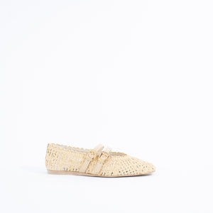 BAYLEE SUNFLOWER | LT NATURAL MACRAME