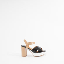 Load image into Gallery viewer, AMMA | BLK/WHITE/BEIGE PATENT
