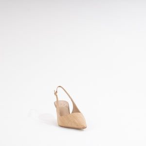 BIANKA SLING | TAN RAFFIA