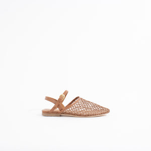 RETE SANDAL | TAN NETTING