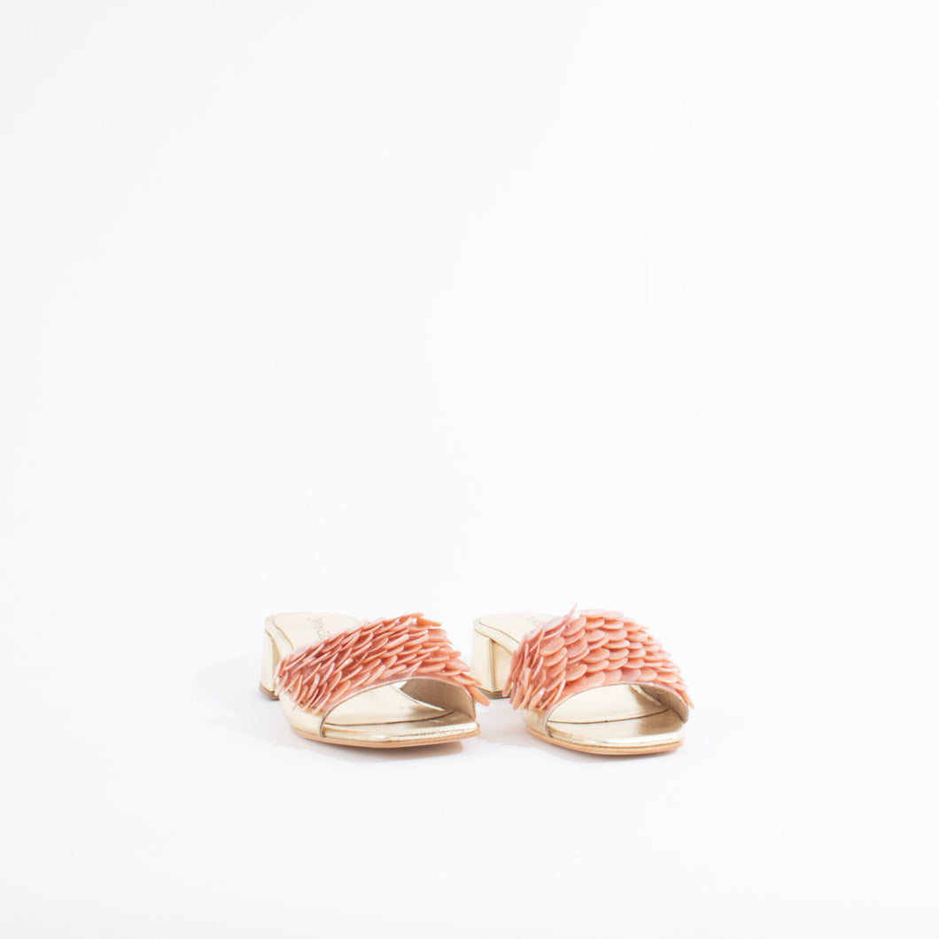 FISHY LH | CORAL/GOLD