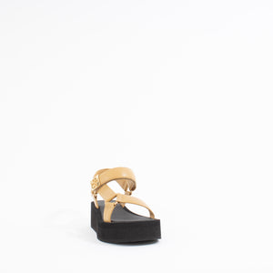 MELLOW PLATFORM SANDAL | GINGER SHORTBREAD