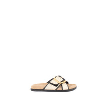 Load image into Gallery viewer, DARLA | LINEN/BLACK MULTI
