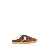Load image into Gallery viewer, INES MULE FUR | CHOCOLATE SUEDE
