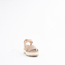 Load image into Gallery viewer, JOANIE ANKLE WEDGE | HONEST BEIGE
