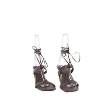 Load image into Gallery viewer, BRI SANDAL | CHOCOLATE/GREEN
