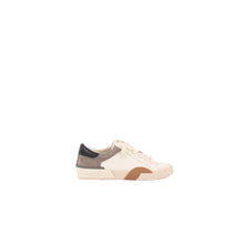 Load image into Gallery viewer, ZINA | WHITE GREY LEATHER

