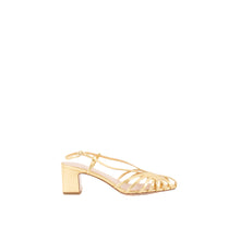 Load image into Gallery viewer, PRISCILLA SLINGBACK HEEL | GOLD
