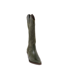 Load image into Gallery viewer, AGIATEZZA | OLIVE SUEDE
