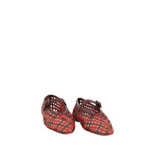 Load image into Gallery viewer, JUNIA MARYJANE FLAT | RED/ESPRESSO
