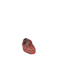 Load image into Gallery viewer, JUNIA MARYJANE FLAT | RED/ESPRESSO
