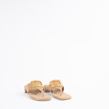 Load image into Gallery viewer, KIRSTIE | NATURAL SUEDE/GOLD
