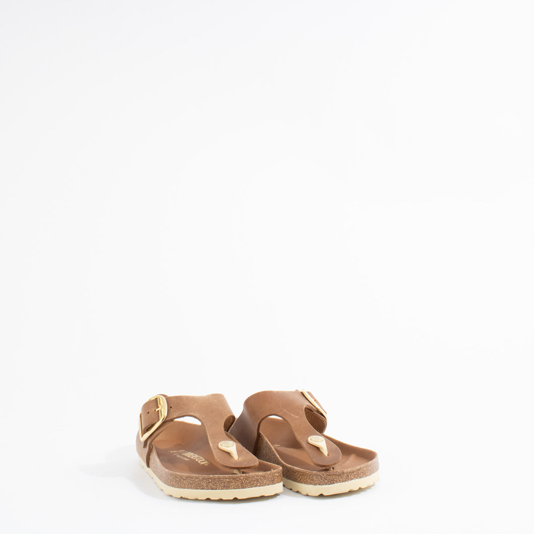 GIZEH BIG BUCKLE | COGNAC LEATHER