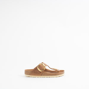 GIZEH BIG BUCKLE | COGNAC LEATHER