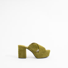 Load image into Gallery viewer, COERCE | OLIVE SUEDE
