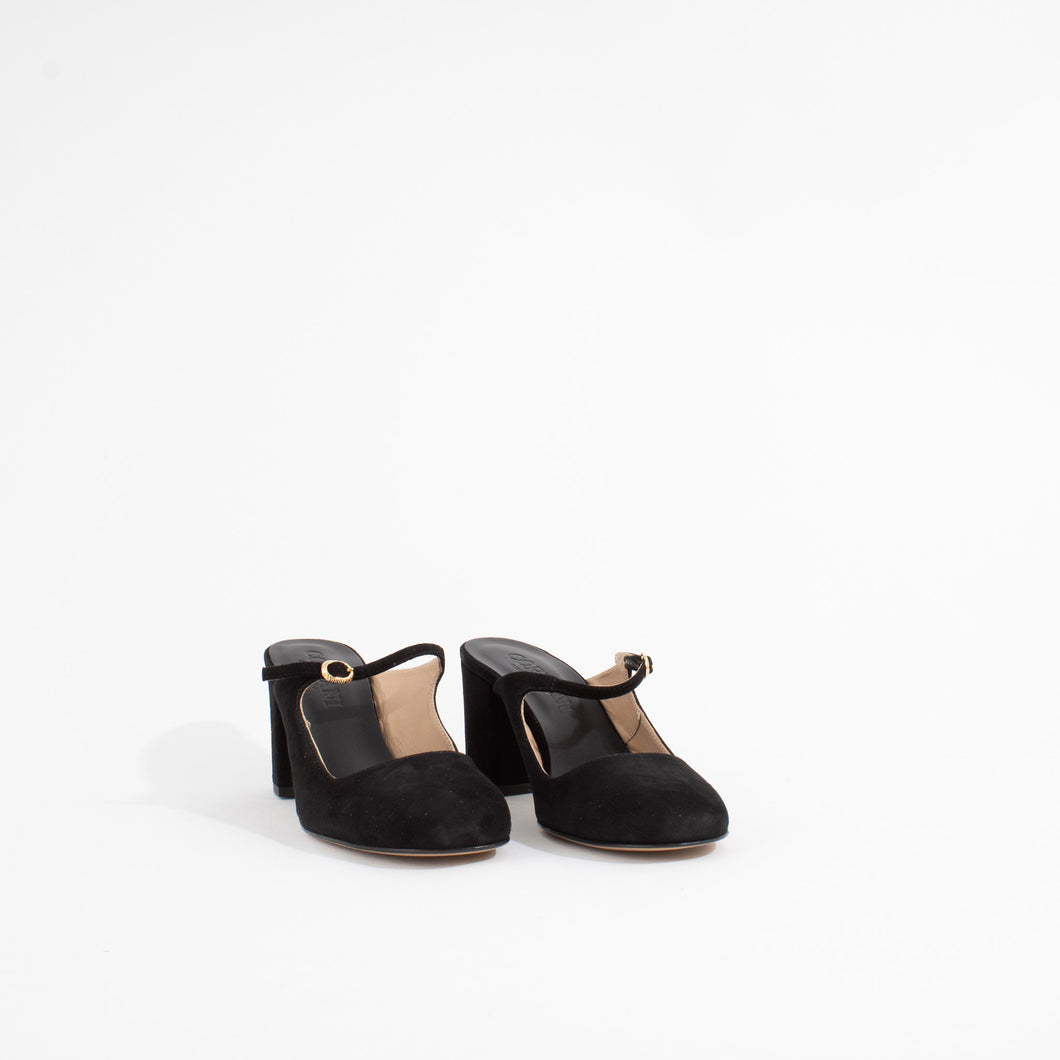 SHAYNA | BLACK SUEDE