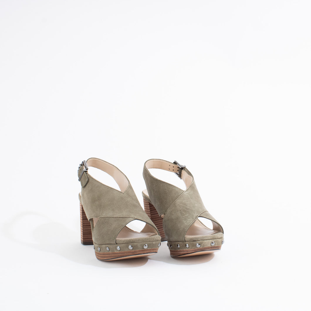 AMBREE | OLIVE SUEDE