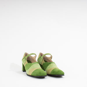 THE GROOVE | GREEN SUEDE COMBO