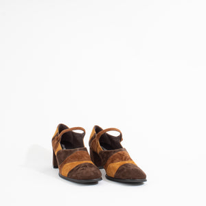 THE GROOVE | BROWN SUEDE MULTI