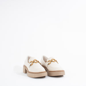 SHEENA | IVORY CRINKLE PATENT