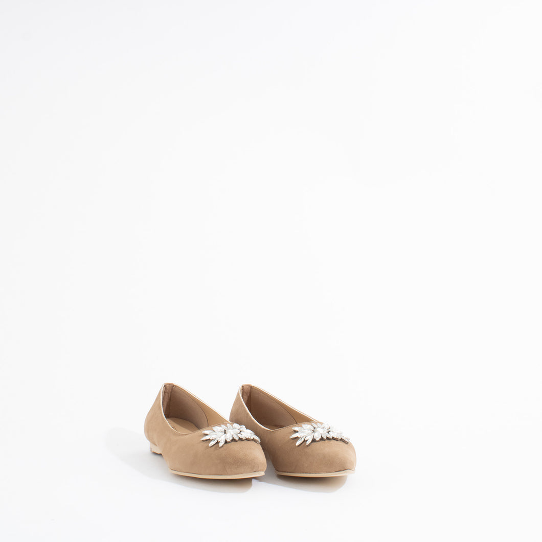 NEW BROOCH FLAT | TAUPE