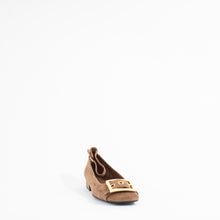 Load image into Gallery viewer, LUCKIEST | MOCHA BROWN SUEDE/GOLD
