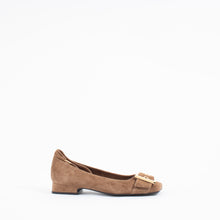 Load image into Gallery viewer, LUCKIEST | MOCHA BROWN SUEDE/GOLD
