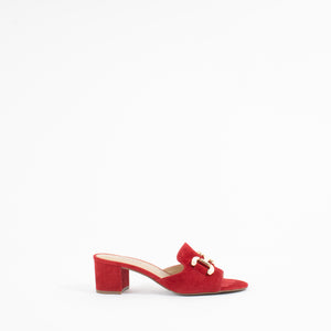 OKSANA | RED SUEDE