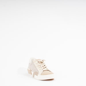 ZINA | WHITE/DUNE EMBOSSED