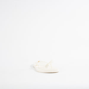 KIRA PADDED FLIP FLOP | IVORY/GOLD