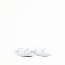 Load image into Gallery viewer, KIRA PADDED FLIP FLOP | BLUE/SILVER
