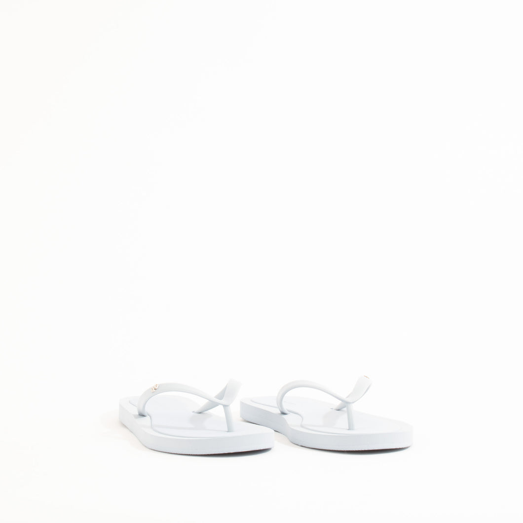 KIRA PADDED FLIP FLOP | BLUE/SILVER