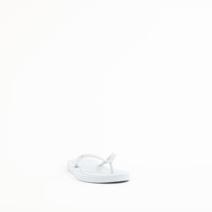 KIRA PADDED FLIP FLOP | BLUE/SILVER