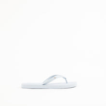 Load image into Gallery viewer, KIRA PADDED FLIP FLOP | BLUE/SILVER
