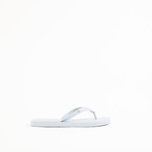 KIRA PADDED FLIP FLOP | BLUE/SILVER