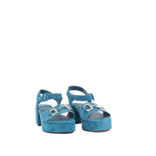 Load image into Gallery viewer, TIMELESS | TURQUOISE SUEDE/SILVER
