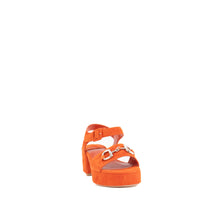 Load image into Gallery viewer, TIMELESS | ORANGE SUEDE/SILVER
