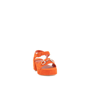 TIMELESS | ORANGE SUEDE/SILVER