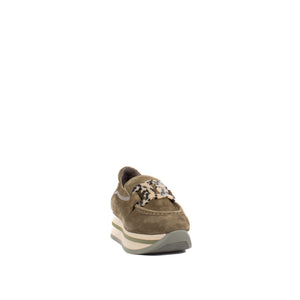 CARINE | OLIVE SUEDE