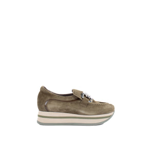CARINE | OLIVE SUEDE