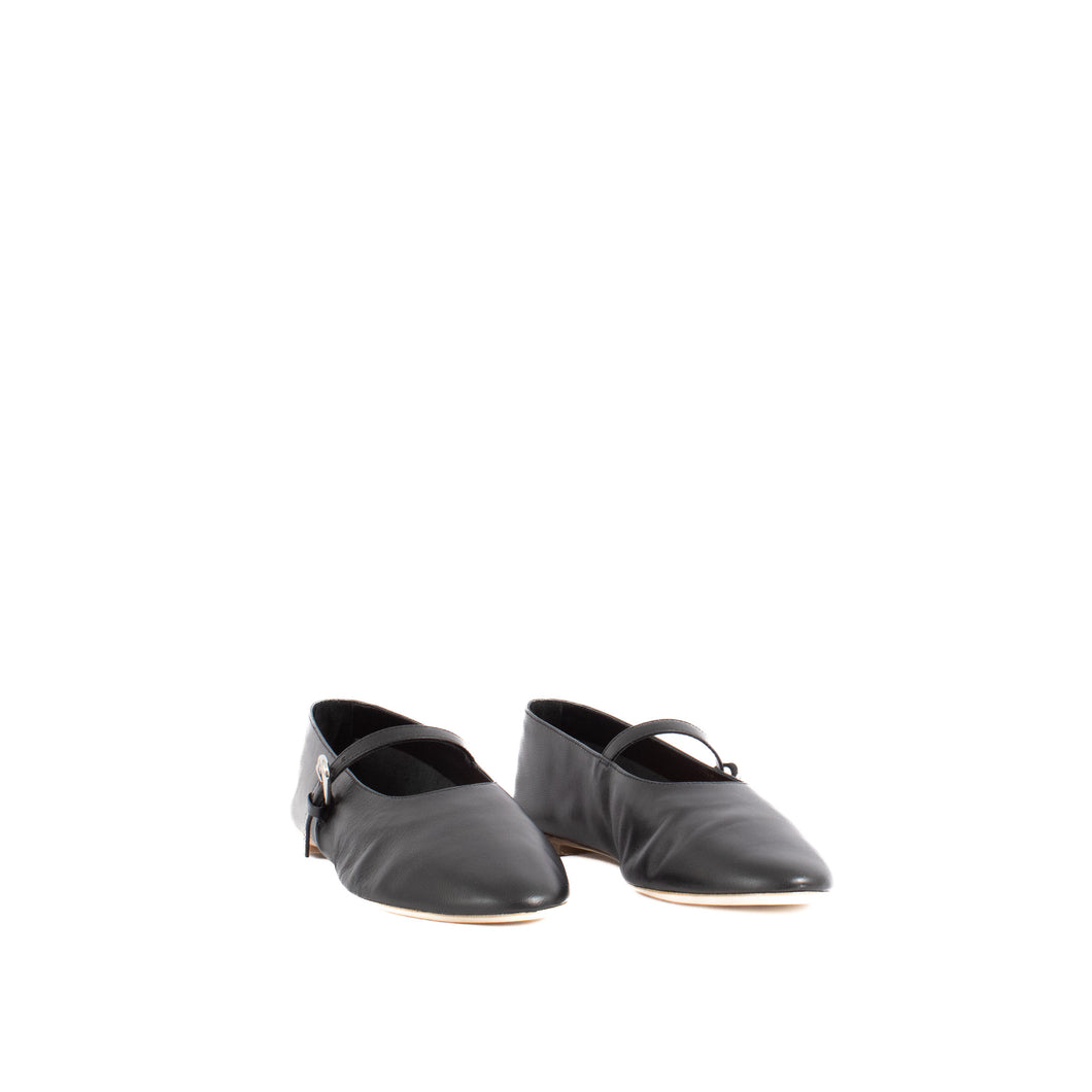 ALBA MARY JANE BALLET FLAT | BLACK