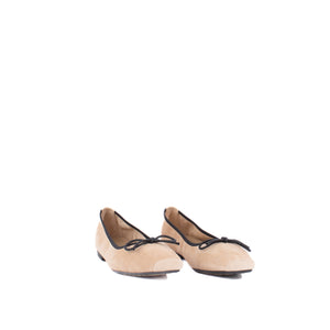 BLUNT AND BOW BALLET | TAUPE