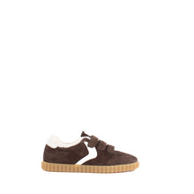 Load image into Gallery viewer, INES FRINGE WOOL SUEDE | DARK BROWN
