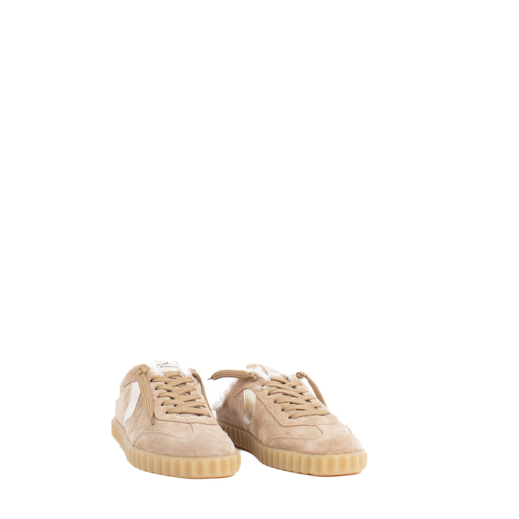 INES FUR MULE | LIGHT BROWN