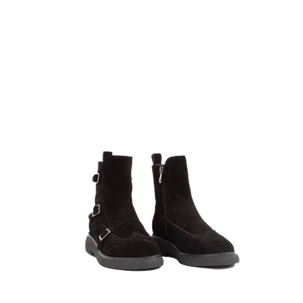 ANITA | BLACK SUEDE