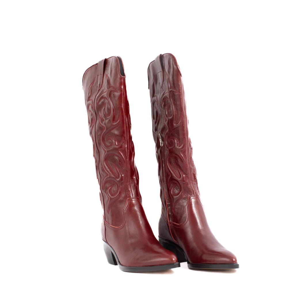 MIRLA | OXBLOOD LEATHER